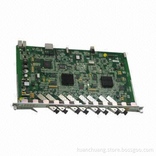 8 Ports GPON Board for C300 GPON OLT with 8 Modules